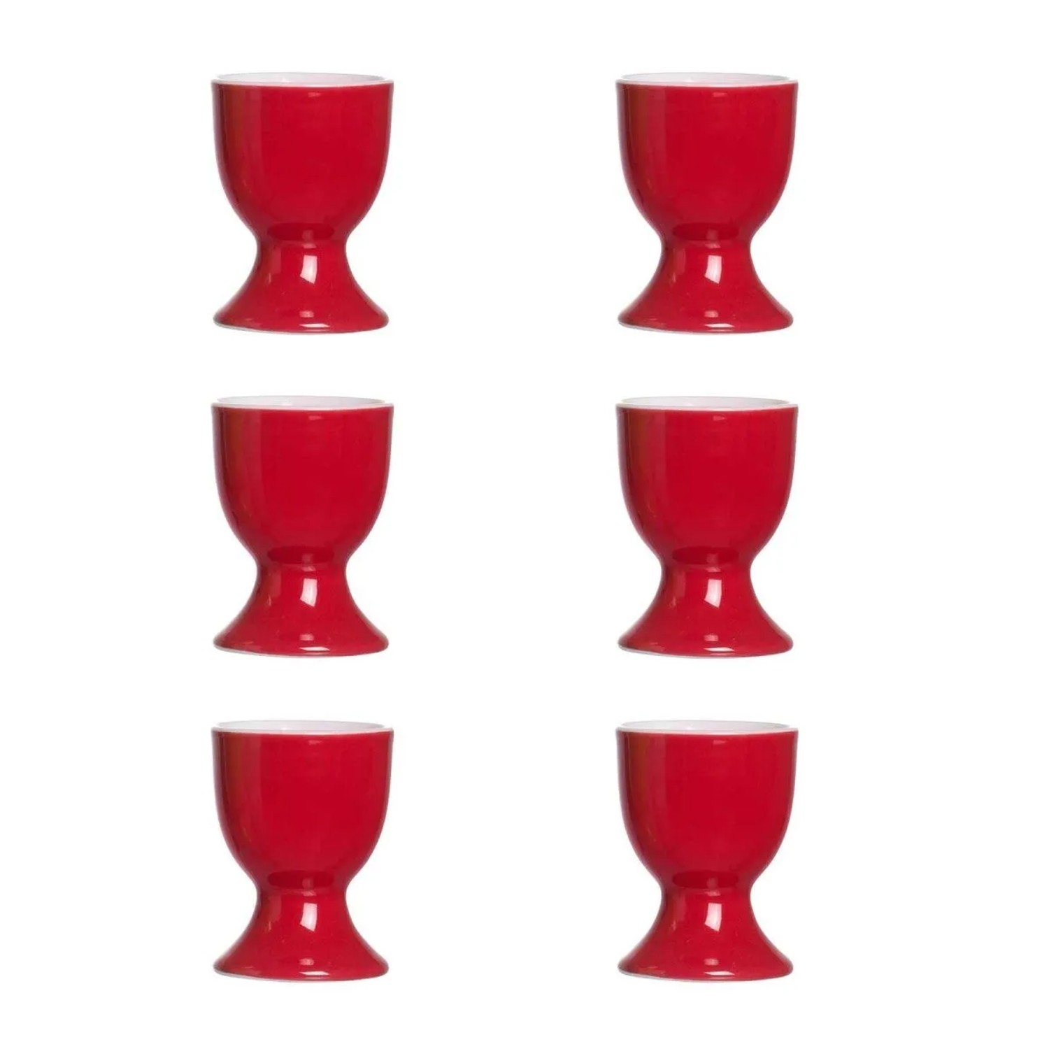 Ritzenhoff & Breker DOPPIO Eierbecher 6er Set Rot