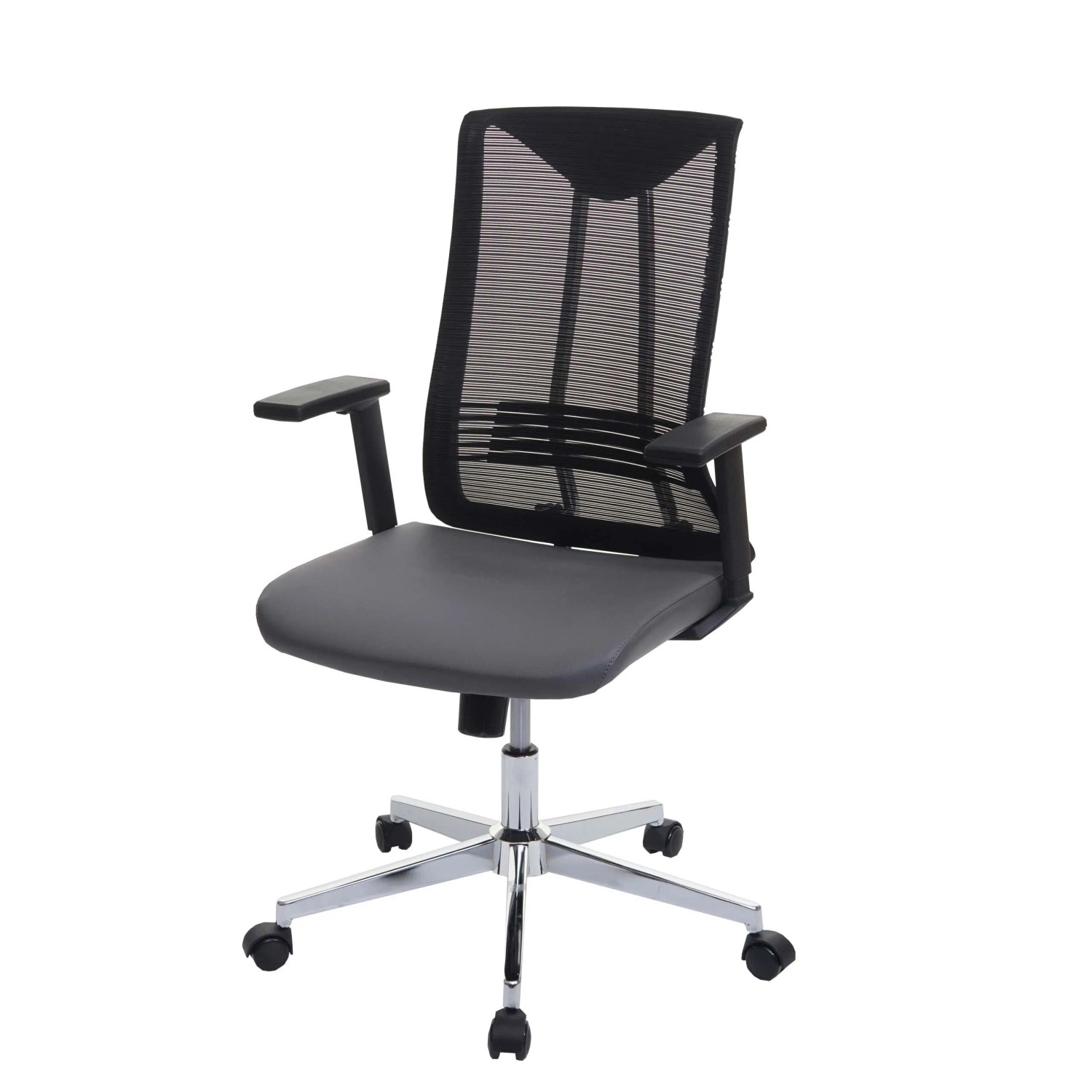 Proregal Bürostuhl HxBxT 110x65x66 cm Sitzhöhe 44cm Ergonomisch Kunstleder günstig online kaufen