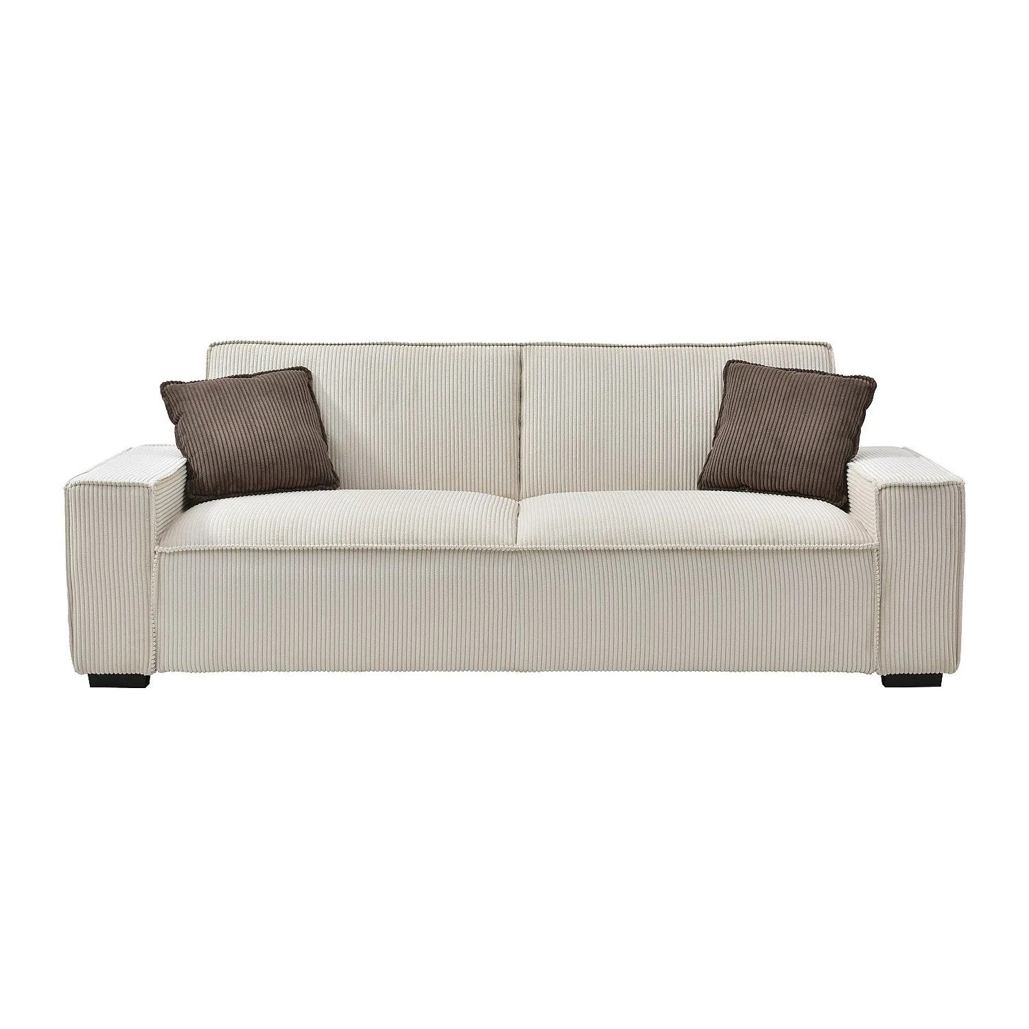 Vente-unique Schlafsofa Sekota Beige 230 cm
