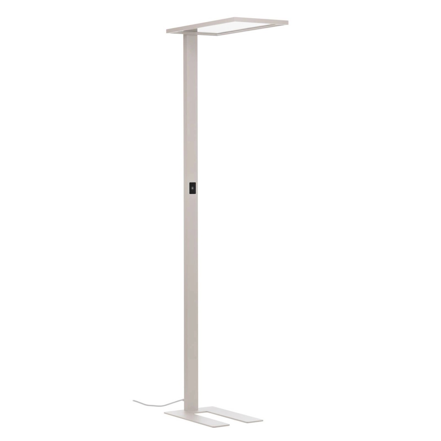 PRIOS LED Bürostehleuchten Taronis 10000017 Dimmbar Modern in Weiß aus Aluminium 1-flammig Arbeitszimmerleuchte