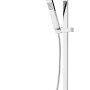 Schulte ExpressPlus Rain II Brauseset mit eckiger Kopfbrause und Einhebelmischer.