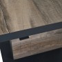 Detailansicht Gartentisch Talina von Siena Garden, rechteckig, washed grau, Tischplatte in Keramik Optik.
