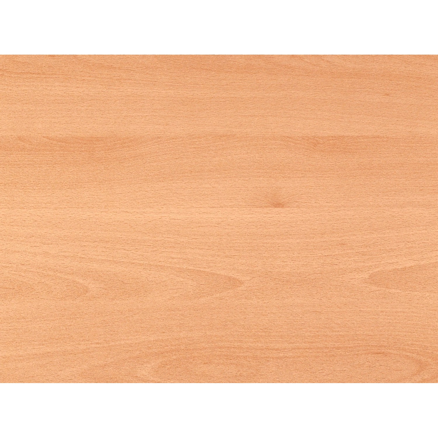Möbelbauplatte in Buche Holznachbildung, geeignet für Regalböden und DIY-Möbel.