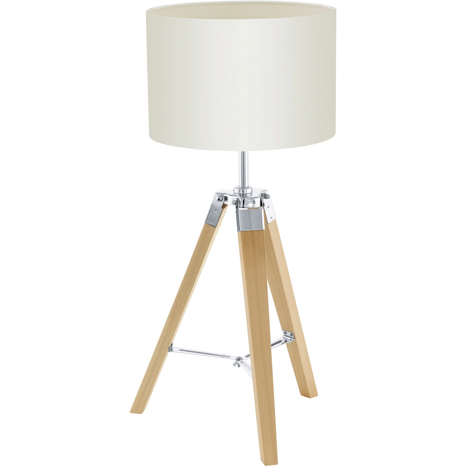 Eglo Tischleuchte Lantada Natur-Beige günstig online kaufen