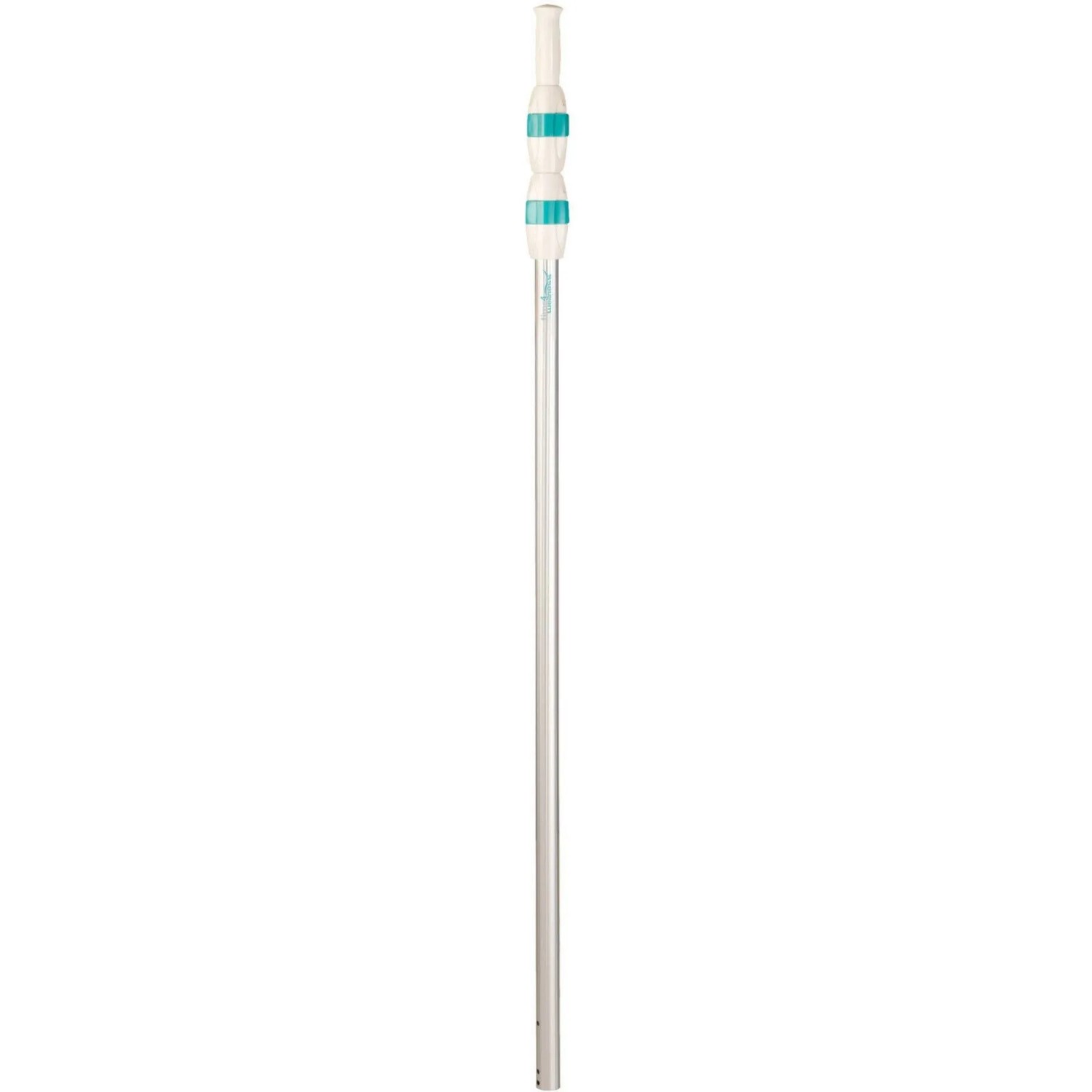 Time4Wellness Komfort Plus Pool Teleskopstange aus Aluminium ausziehbar 1,20 bis 3,60m