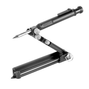 STAHLWERK Anreißwerkzeug aus Aluminium für präzise Markierungen und Linien.