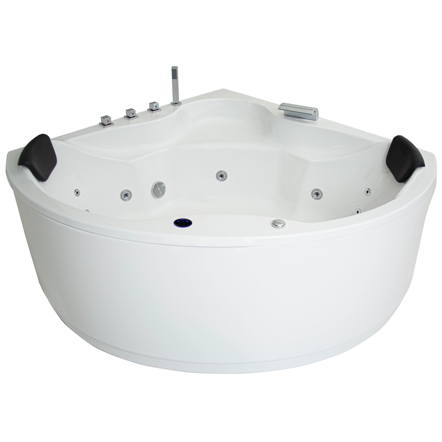 Basera® Indoor Eck-Whirlpool Badewanne ...