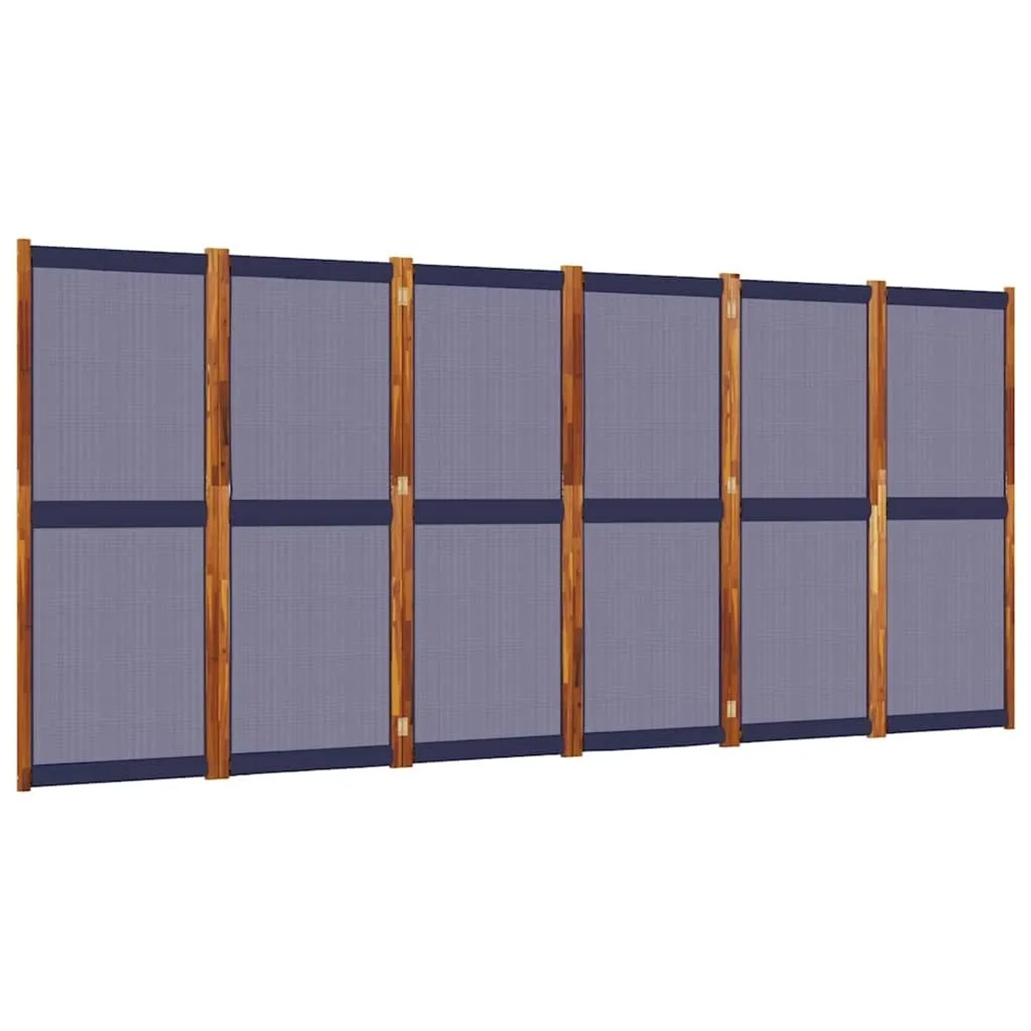 Thumbnail - vidaXL 6 Tlg Paravent Dunkelblau 420x180 cm 4003362