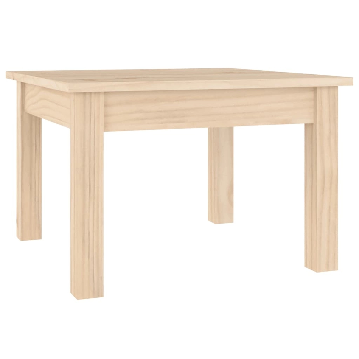 vidaXL Couchtisch 45x45x30 cm Massivholz Kiefer 814224 günstig online kaufen