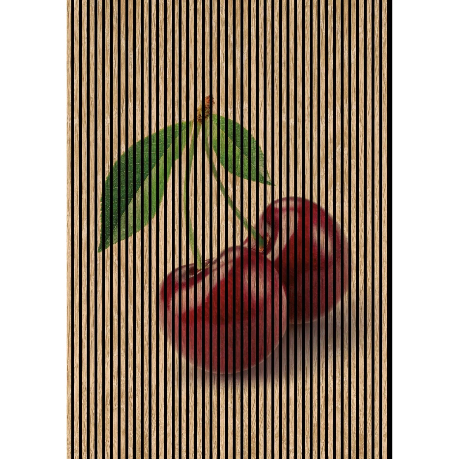 FN Acustico Akustikplatte Kirsche 1 PET u. MDF Foliert 1.693 x 19 x 2.400 mm
