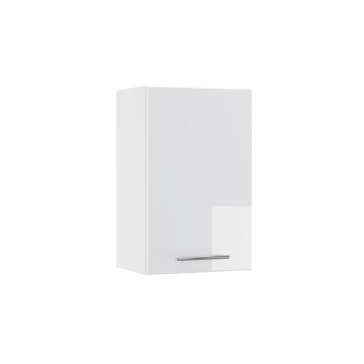 Vicco Hängeschrank Fame-Line Hängender Küchenschrank Weiß Hochglanz/Weiß 45 cm