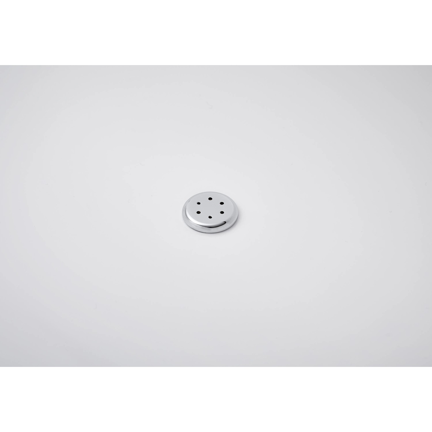 Detailaufnahme: Düse des Ottofond Whirlpool-Komplettsets Spirit, 180x80 cm, links, weiß.