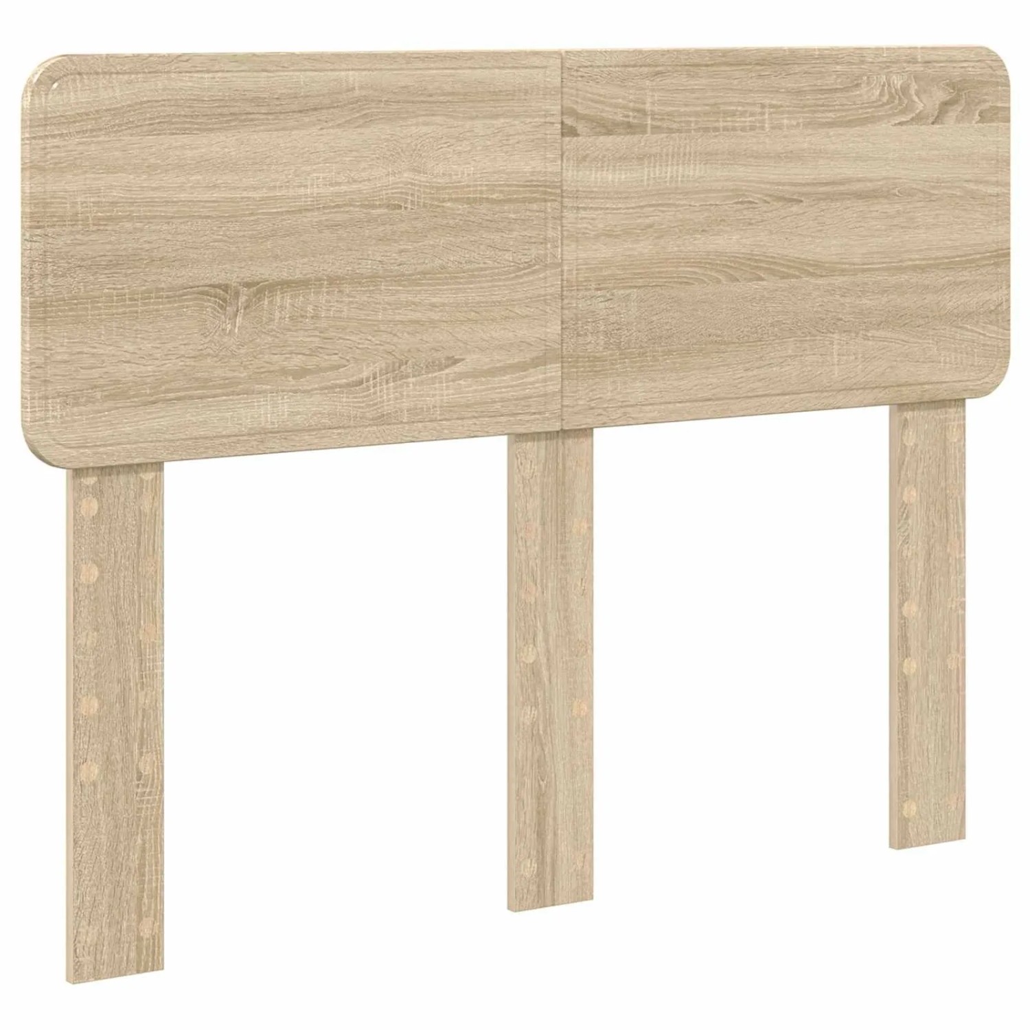vidaXL Kopfteil mit Kopfteil Sonoma-Eiche 120 cm Holzwerkstoff 888564