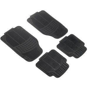 CMI Fußmatten-Set, 4-teilig, für Auto vorne und hinten, rutschfest.