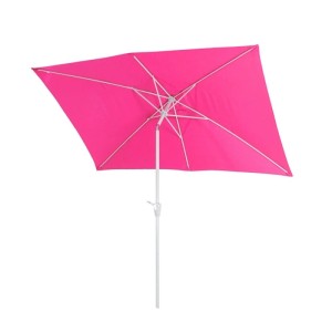 MCW Sonnenschirm Castellammare 2x3m Neigbar Pink