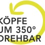 Symbol: Drehköpfe der Lutec Cuba LED Außenleuchte um 350° drehbar.