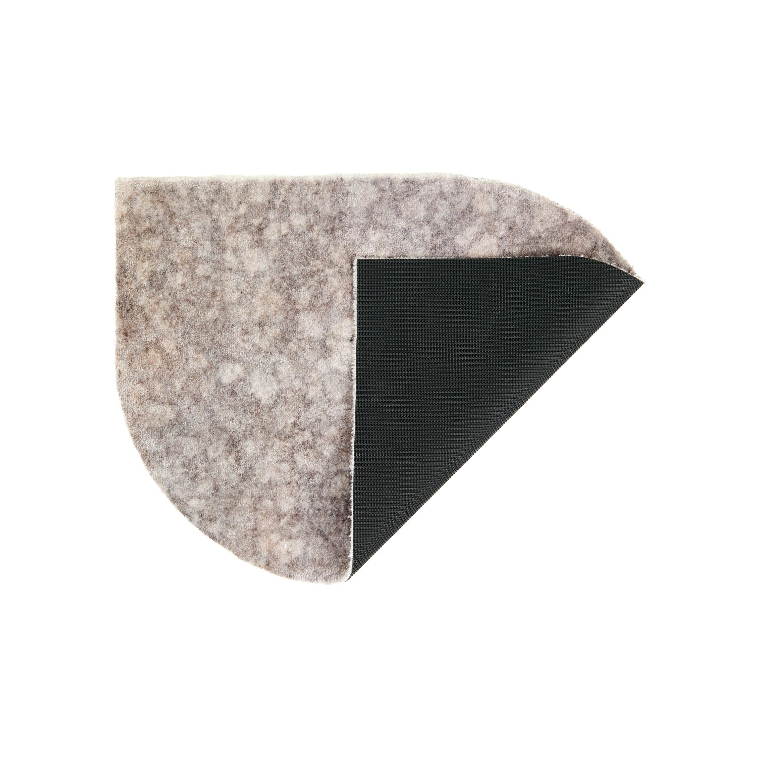 Schöner Wohnen Fußmatte Malibu Terrazzo hellgrau, 50x70 cm, mit rutschfester Rückseite.