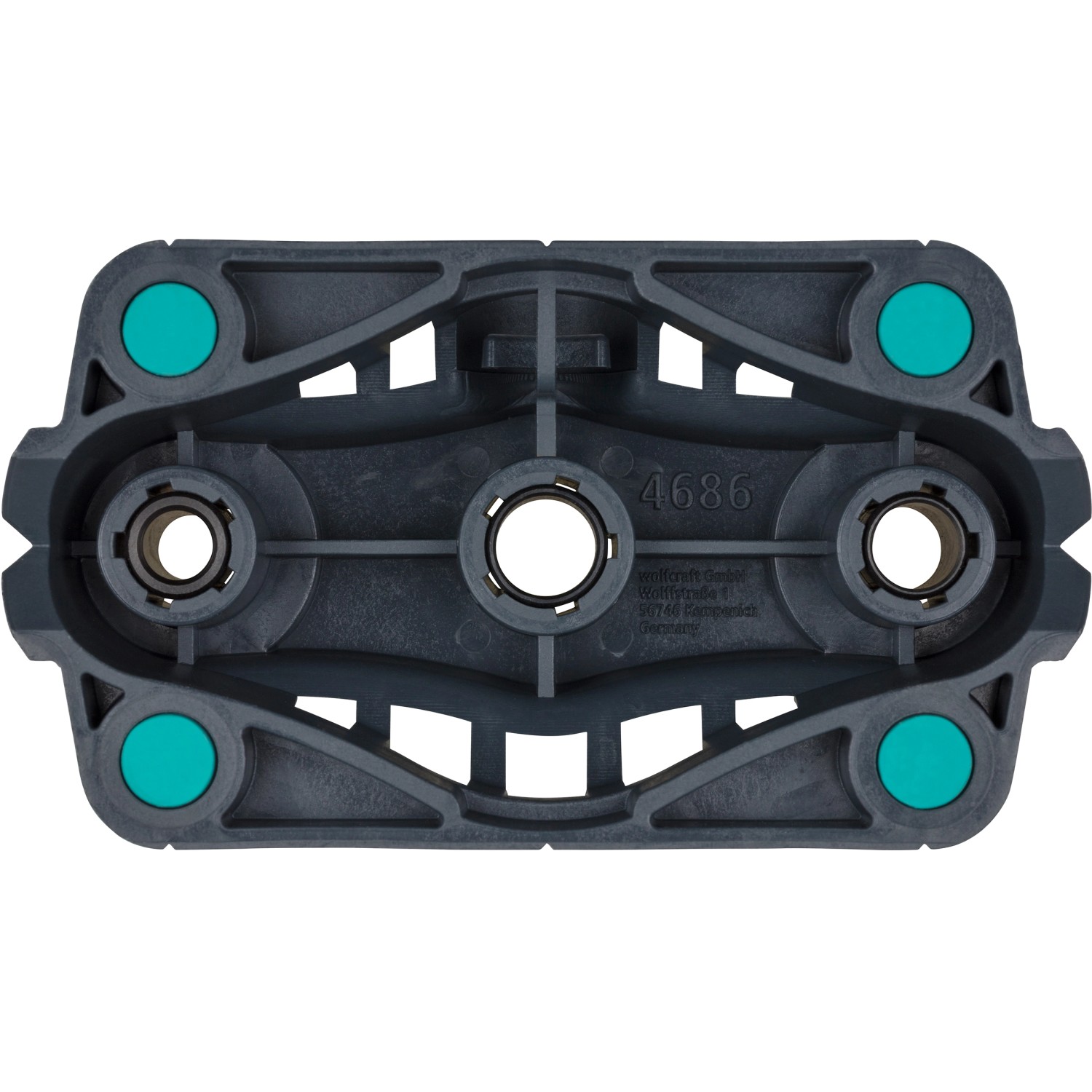 wolfcraft Mobile Bohrhilfe für präzise Bohrungen in Holz, Kunststoff und Metall.