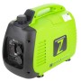 Zipper Inverter Stromerzeuger ZI-STE2000IV, benzinbetrieben, 2 kW, grün/schwarz.
