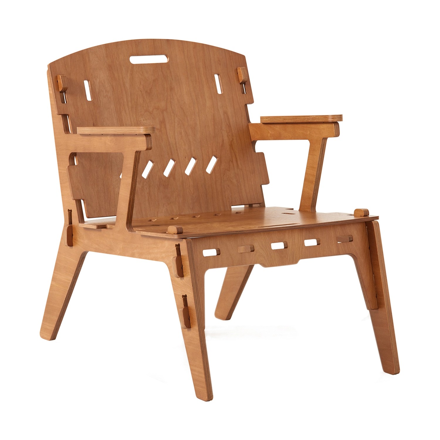 SoBuy Küchenstuhl mit Rücklehne Kinderstuhl Sitzhöhe 35cm Braun HFST02-BR günstig online kaufen