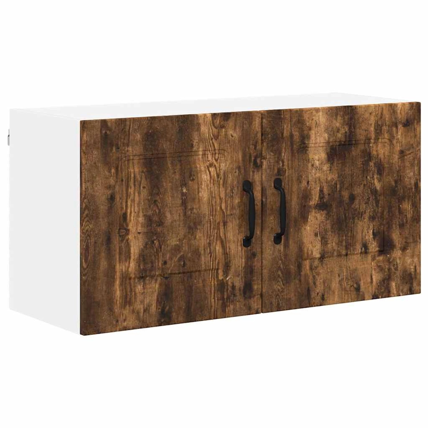 vidaXL Küchenwandschrank mit Regal Geräucherte Eiche 80 x 31 x 40 cm 884584 günstig online kaufen