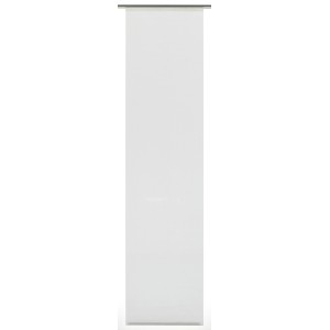 Weißer Gardinia Schiebevorhang, 60x245 cm, für Fensterdekoration.