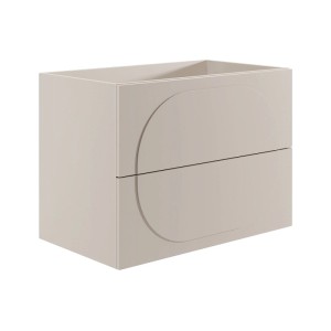 Vente-unique Waschbeckenunterschrank Vutoma Beige 80 cm