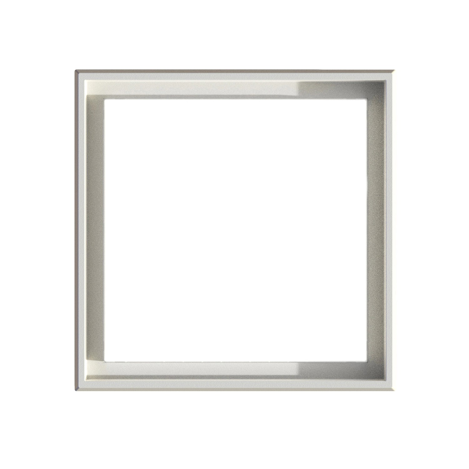 Näve LED-Außendeckenleuchte Mio Weiß 5 cm x 34 cm x 34 cm günstig online kaufen