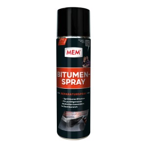 MEM Bitumen-Spray 500ml für Kleinreparaturen im Dachbereich.
