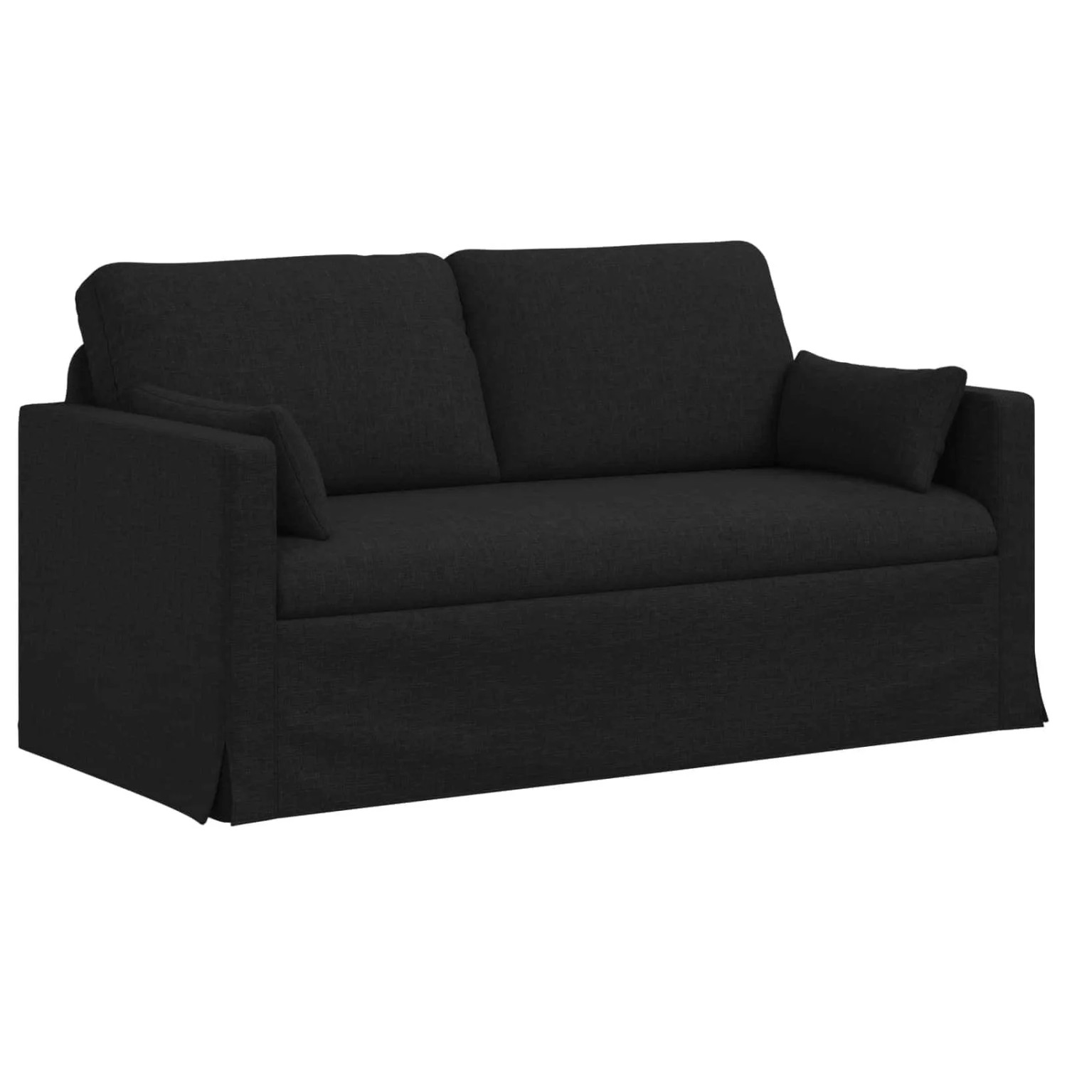 vidaXL Sofa Schwarz 158 x 78 x 80 cm Stoff 42024364