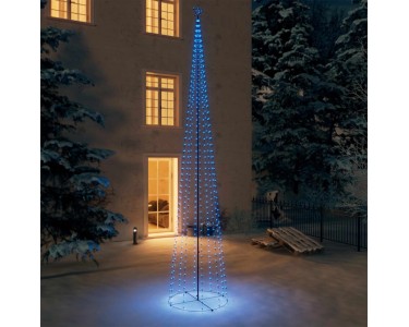 The Living Store LED-Weihnachtsbaum Kegelform Warmw Produktbild-Vorschau 2