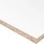 Dekorspanplatte, 280x207x1,2 cm, weiß-matt, für Möbelbau & Regalböden.