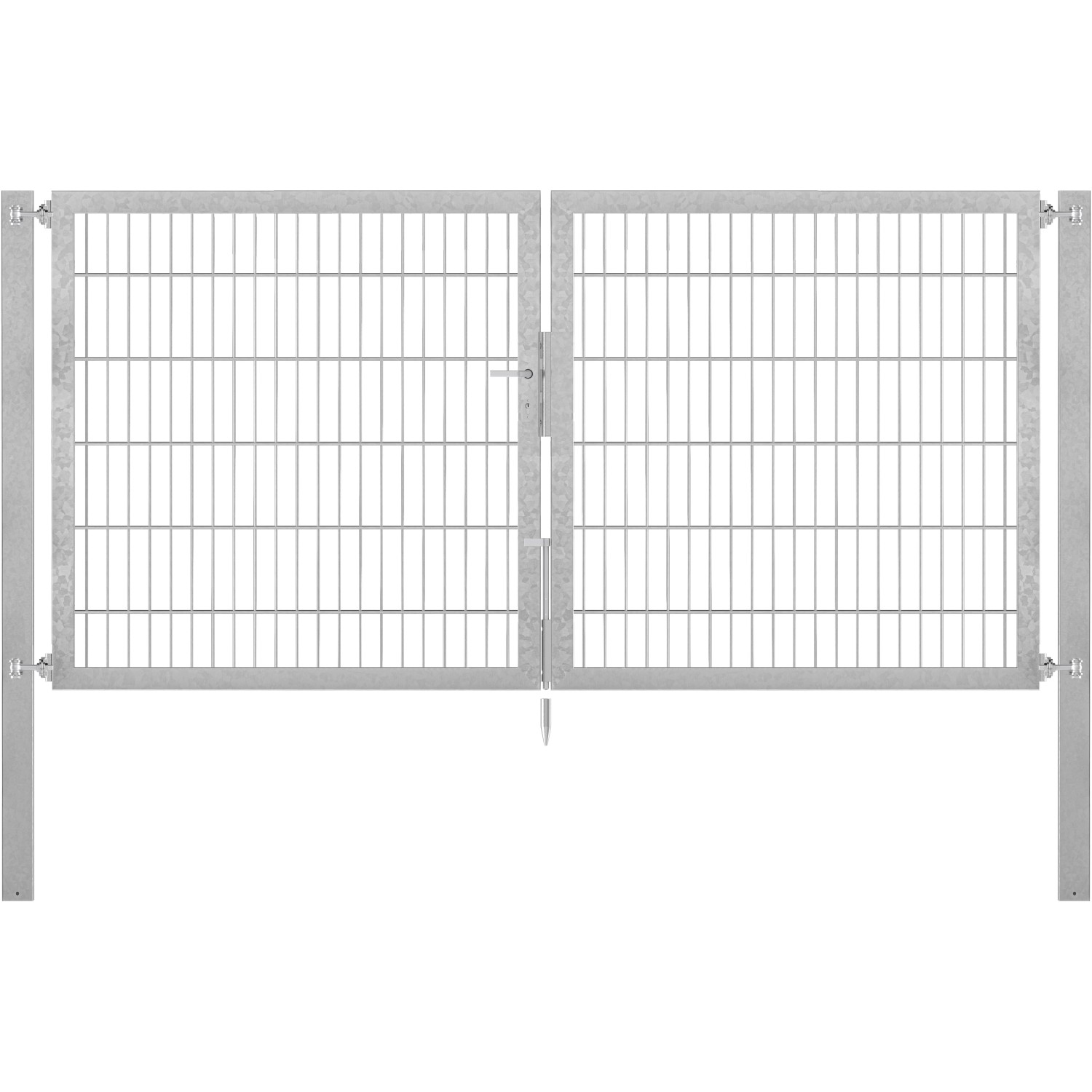 Doppeltor Flexo Plus 250 cm x 120 cm Pfosten 80 cm x 80 cm Feuerverzinkt günstig online kaufen