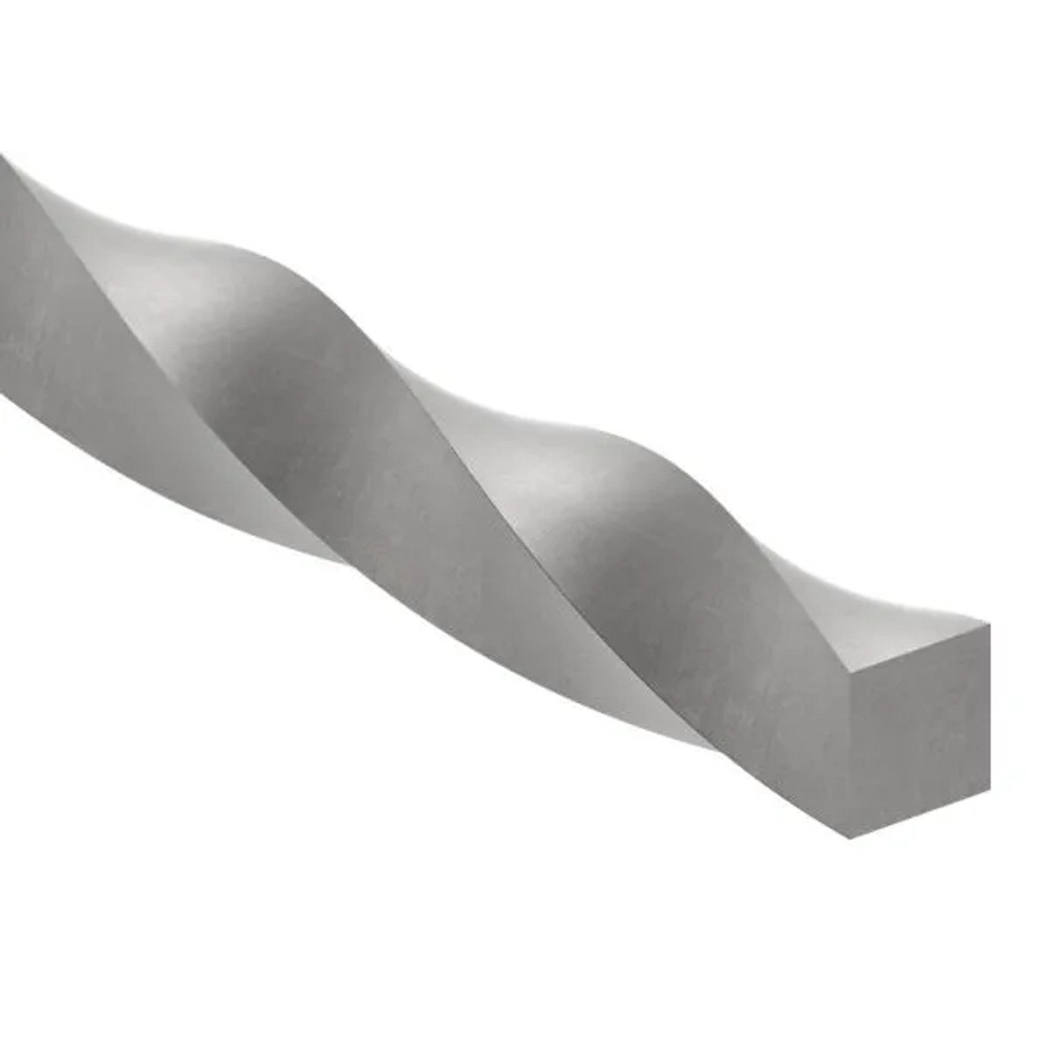 FeNau Vierkanteisen Gedreht Material 16x16 mm Länge 3000 mm Stahl Roh S235JR