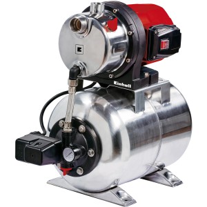 Einhell Hauswasserwerk GC-WW 1250 NN: Jet-Pumpe aus Edelstahl für Haus und Garten.