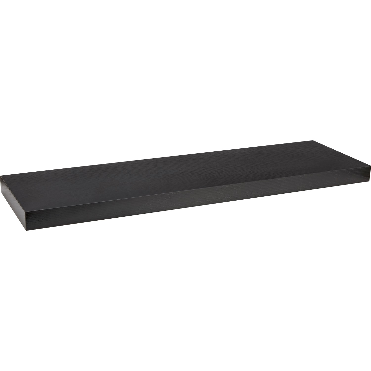 Wandregal Carlton 80 cm x 24 cm x 3,8 cm Schwarz günstig online kaufen