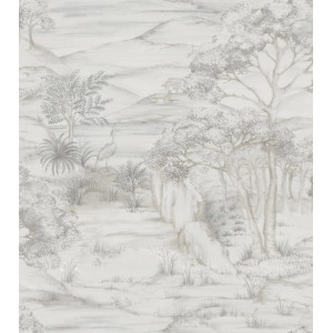 Sanders & Sanders Tapete Landschaft Grau 53 Cm X 1005 M 640742