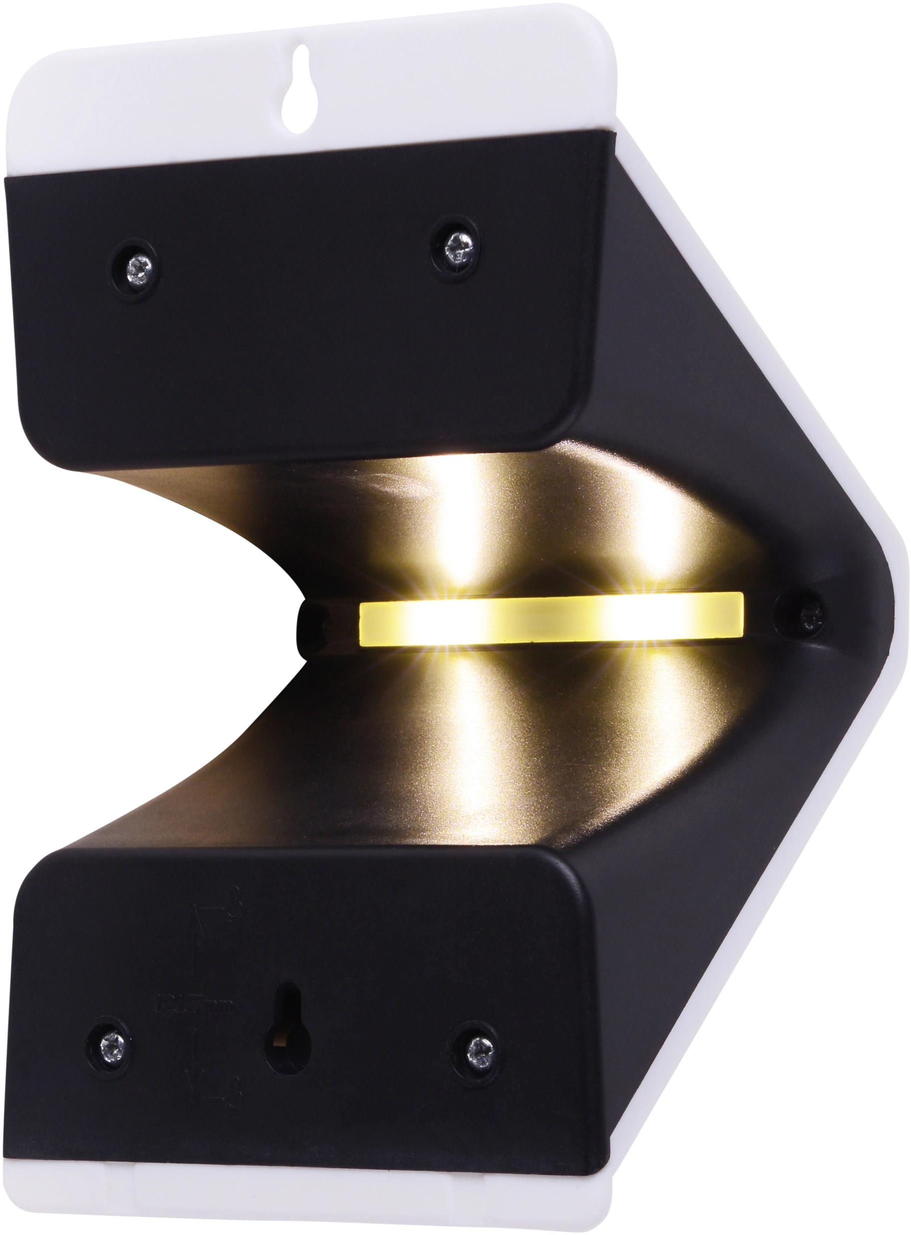 OBI EEK: bei mit Grau LED-Solar-Wand-Außenleuchte Näve Bewegungsmelder A++ kaufen