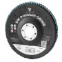 STAHLWERK Fächerscheibe P80, 125mm, 10er Set. Lamellenscheibe für Schleifer Zubehör.