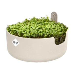 Elho Topf Magic Microgreens Ø 17 cm Leinenweiß