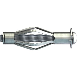 Tox Acrobat M6/65 Metall-Hohlraumdübel, geeignet für geringe Hohlraumtiefen.