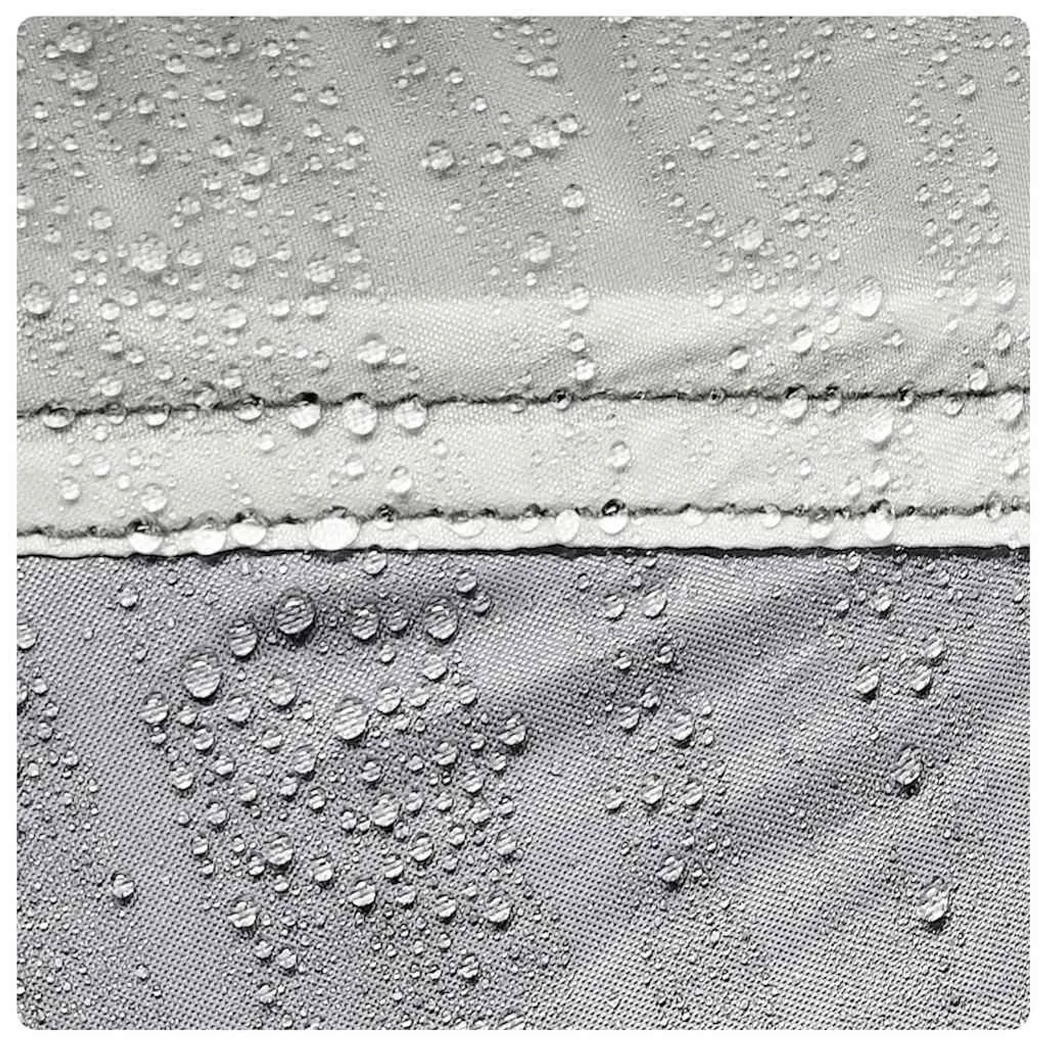 vidaXL Poolzelt mit Abnehmbarem Überzelt Netzwänden Grau 510x510cm 4100636_12