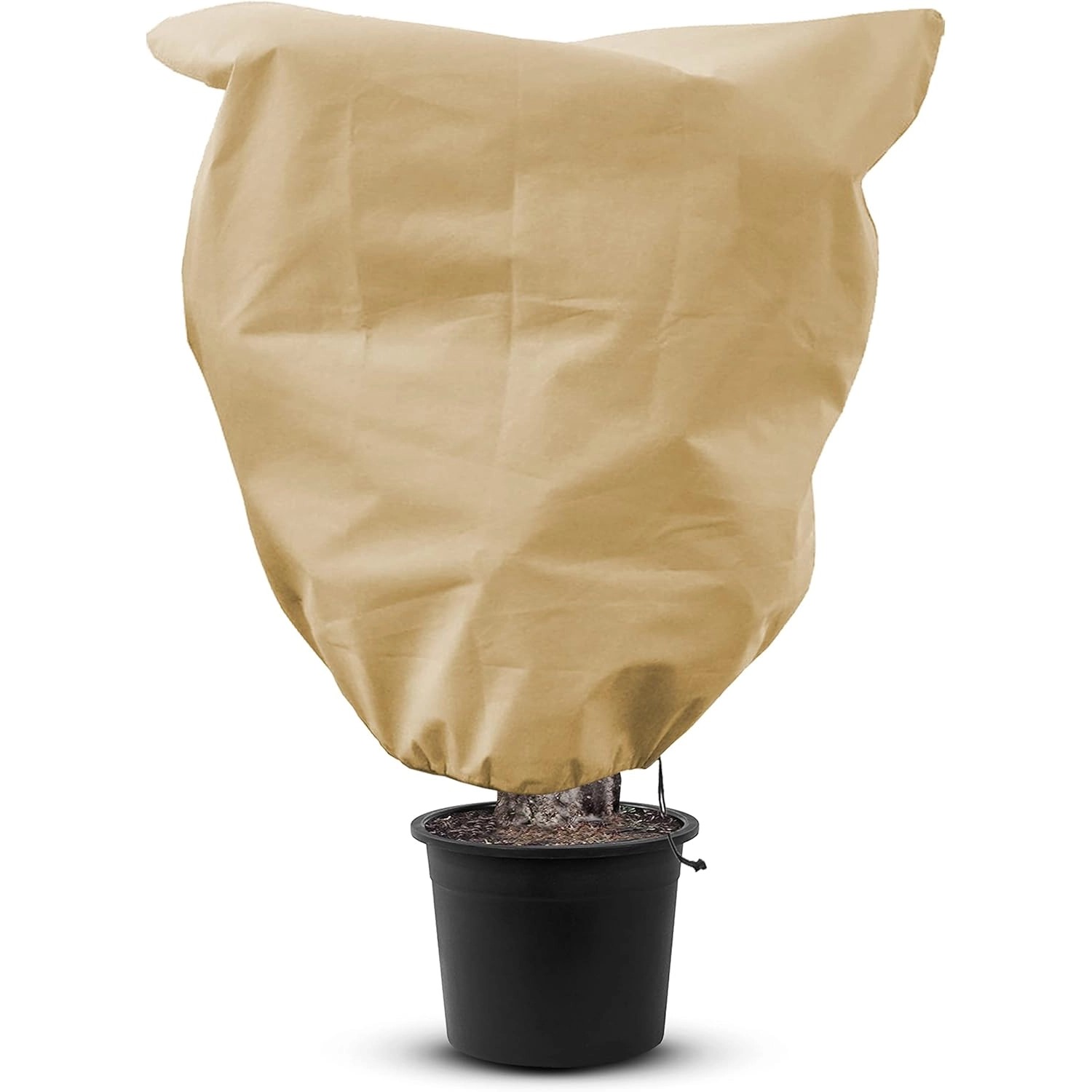 Sunny-Tree Winterschutz für Pflanzen und Bäume  Frostschutz  Frostschutzhaube Langlebiges Material  Beige 240 cm x 200 c...