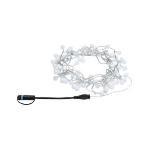 Paulmann LED-Lichterkette Plug & Shine, 7,5 m, warmweiß, für Außenbeleuchtung.
