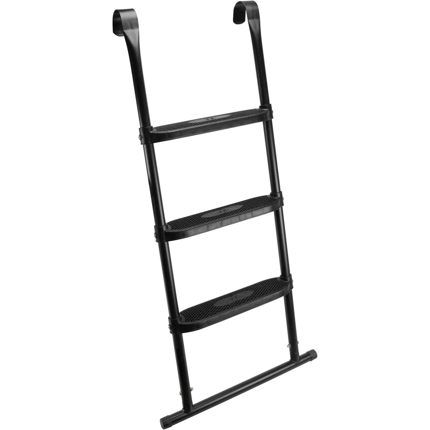 Schwarze Leiter für Salta Trampolin First Class, sicherer Aufstieg zum Gartentrampolin.