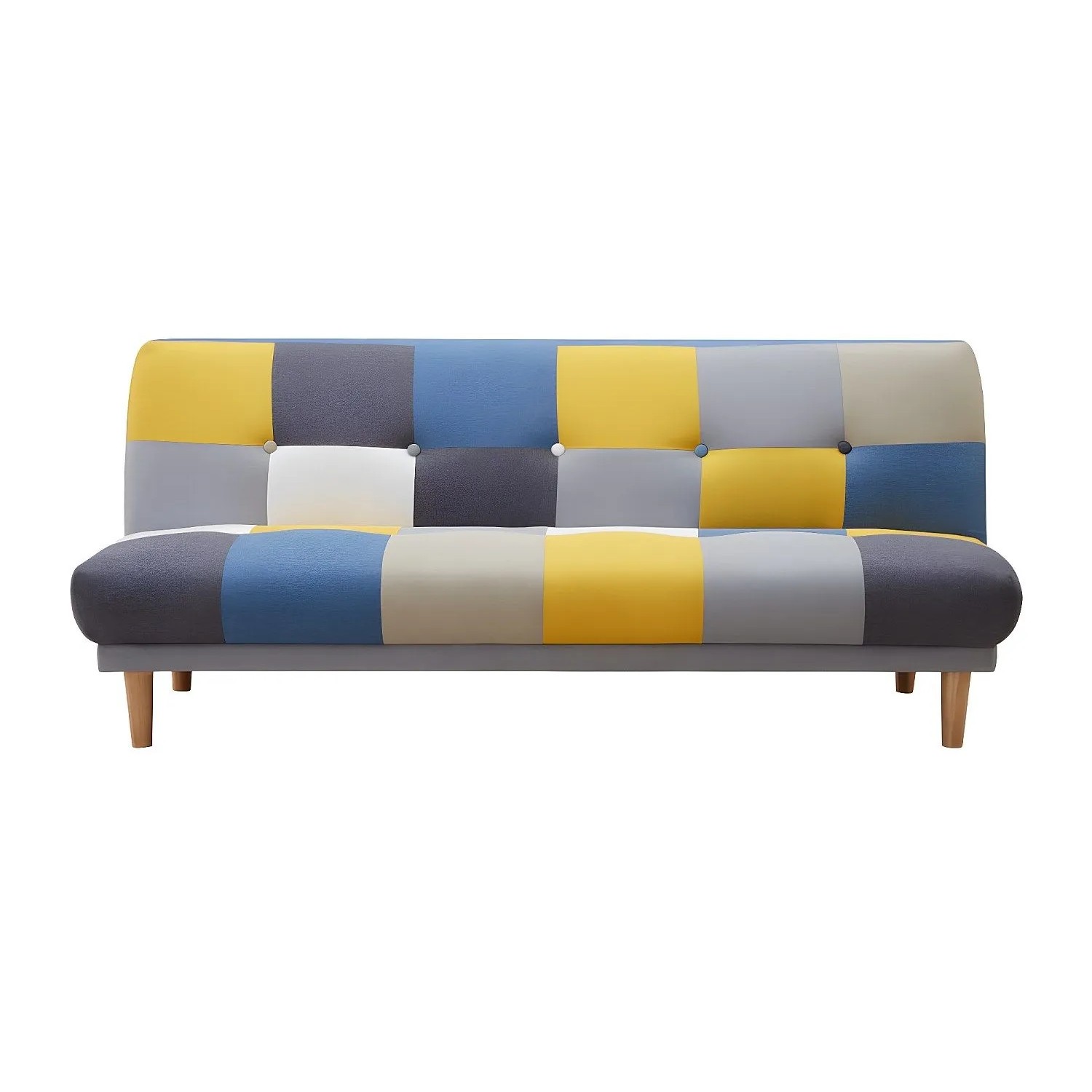 Vente-unique Schlafsofa Mardag Mehrfarbig 178 cm