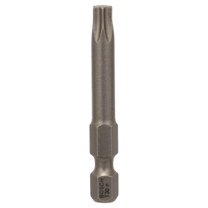 Bosch Extra Hard Schrauberbit T30, 49 mm, für Schraubendreher und Bohrschrauber.