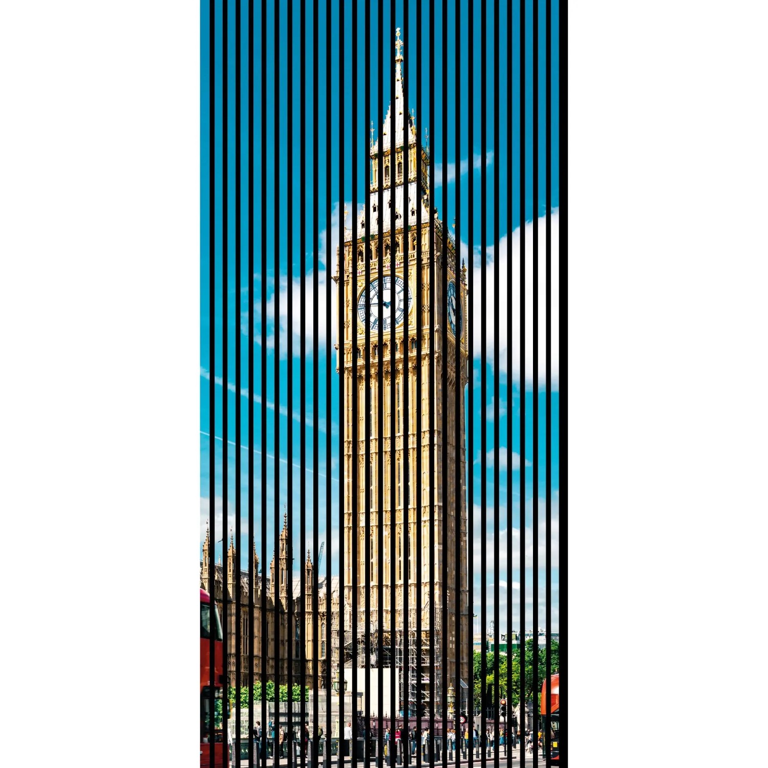 FN Acustico Akustikplatte London 1 PET u. MDF Foliert 1.133 x 19 x 2.400 mm