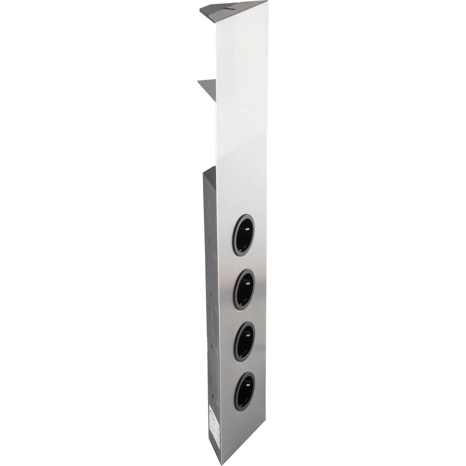 Caressi Steckdosenelement 4st46-58 4 Steckdosen Edelstahl