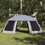 vidaXL Poolzelt mit Abnehmbarem Überzelt Netzwänden Grau 690x690cm 4100642_4
